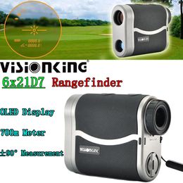 Visionking 6x21 Oled Laser Rangefinder Professional 700m 1000m Golf Distance METTER MEAVE SOMNEY