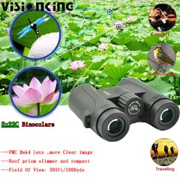 VisionKing 8x32 Dak Prism Binoculars Professionele waterdichte BAK4 FMC Lange Range krachtige Outdoor reizen Camping Optische telescoop