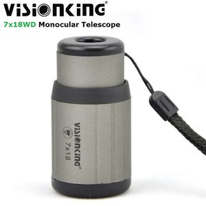 Visionking Mini télescope monoculaire portable 7x18 rétractable pour regarder un concert tourisme camping équipement de plein air longue-vue