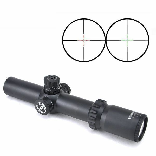 Visionking Opitcs 1-10x28 mira telescópica tubo de 35 mm mira táctica Huntig resistencia a golpes 223 308 300