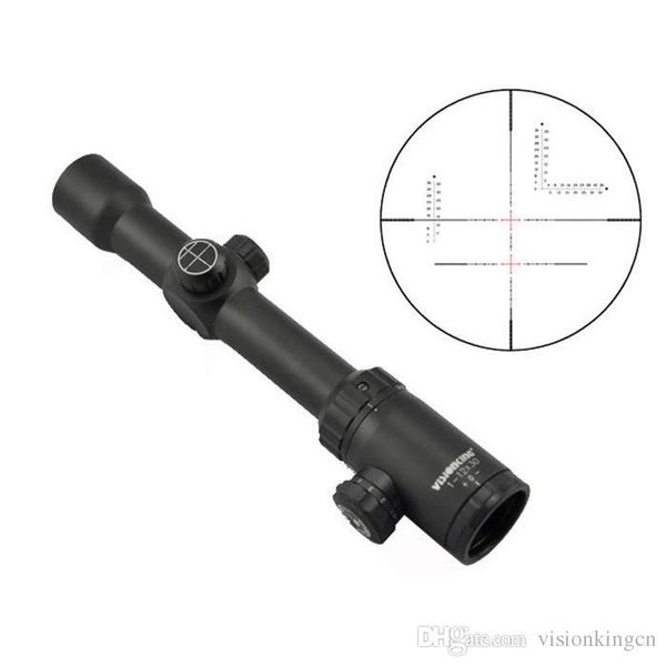 VISIONKING OPITCS 1-12x30 Alcance del rifle Alto POTENCIA .223 .308 3006 Huntig Tactical Sight Alto Resistencia de Choque