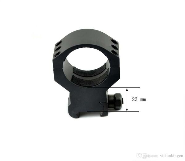 Visionking-Soporte de mira óptica para montaje del visor del Rifle, anillos altos de 35mm, anillo de montaje táctico para mira telescópica, accesorios de Base Weaver de 21mm