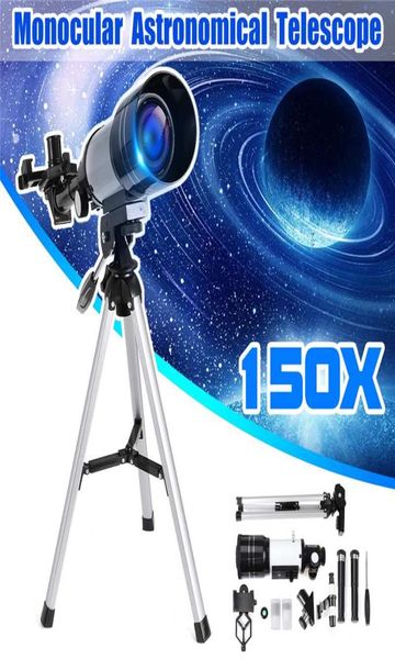 Visionking – télescope astronomique à réfraction avec trépied Portable, télescope monoculaire pour Observation spatiale, adaptateur de téléphone 9801689