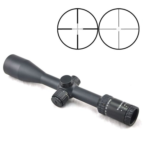 Visor de Rifle VISIONKING VS4-20X50QZ perfecto para cazar FFP aleación de primer plano Focal en negro mate a prueba de golpes a prueba de agua 223 308