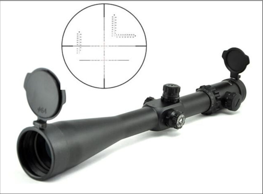 Gratis frakt Visionking Riflescope 10-40X56T för jaktmålning Taktisk helt multibelagd 35mm rör 223 308 3006