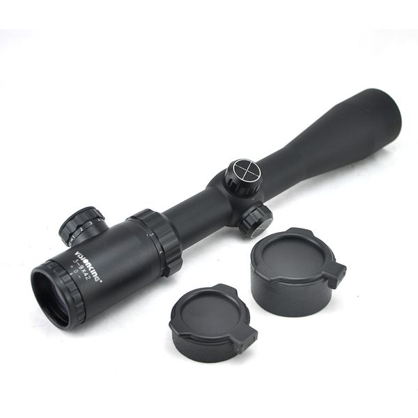 Lunette de visée Visionking 3-9x42 FL Verre Entièrement multi-couches Optiques Météo Choc Anti-buée Large portée Mag Riflescope Bonne qualité Lot de couvre-lunette