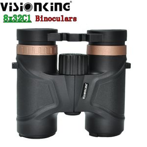 Visionking Roof Prism 8x32 Binoculars Compact Professional Bak4 FMC Télescope imperméable à longue portée