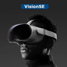 Auriculares VisionSE VR, auriculares de realidad Virtual todo en uno para Vision Metaverse y Stream Gaming 4K + gafas 3D VR PRO con pantalla