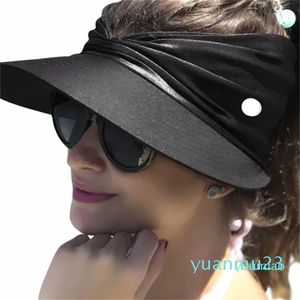 Chapeau à visière Flexible pour adulte, casquette Anti-UV à large bord, facile à transporter, casquette de voyage, mode plage été soleil