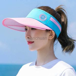 Visors Ball Caps Zomerhoeden voor vrouwen Nieuwe buiten ademhabele sport Sun Hat Snapback Hat Beach Hat Ponytail Baseball Caps Women Vizor Hat 24412