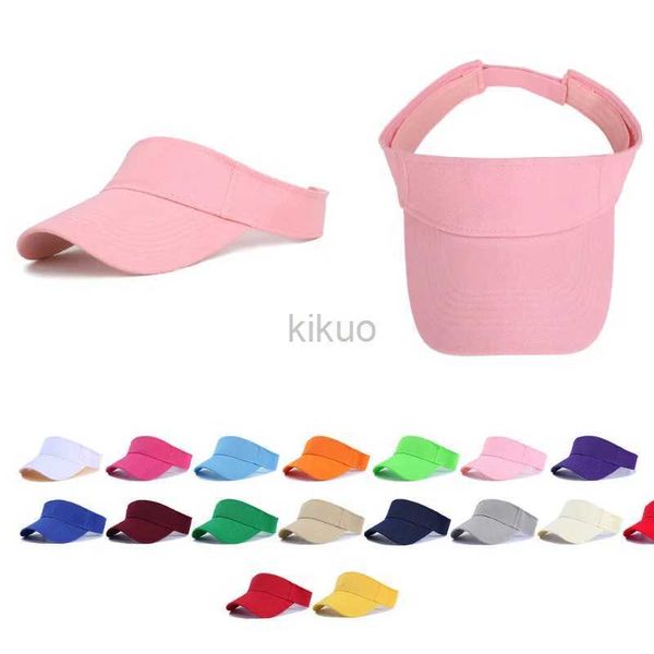 Visors Ball Caps d'été Protection solaire PAPP CAPPUN UNISE COULEUR COULEUR COULEUR COUPRE SORNE SORTIMENTS SORTIMENTS CAS CAS CAS CASS