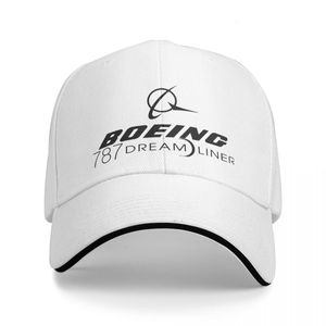 Vizieren Boeing 787 Dreamliner Outfit Unisex Stijl Baseball Cap Vliegtuigen Hoeden Retro Outdoor Zomerhoed 230627