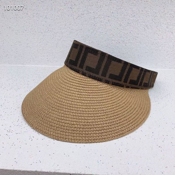 Viseras Diseñadores Sombrero de paja Sombreros de cubo Casquette Luxurys Moda para mujer Gorras Sombreros ajustados Lona para hombre Gorra de béisbol Verano Fedora Nuevo 22030801