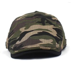 Visors Women Sboy Caps Summer Sun Suns Camouflage Protection Men Béret chapeau coréen Style Baseball Cap Peak
