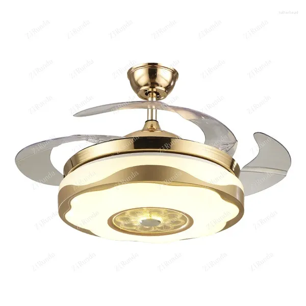 Visual variable Freency Fan Light Dining Room Bedroom Living Home Decoration