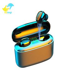 Vitog 3500mAh LED G5S TWS 50 Bluetooth auriculares inalámbricos Auriculares Auriculares TWS Touch Control Auriculares Auriculares Auriculares Can2830240