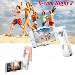 Freeshipping Vitopal Sight 2 X-cam stabilisateur 2 axes Brushless Gimbal avec Bluetooth pour iPhone 6/6s/5 Samsung Huawei Xiaomi