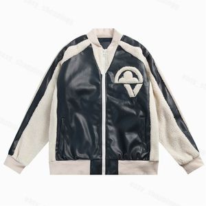 Viutonity Veste pour homme 11 manteau veste uniforme de baseball Louiseity hommes femmes lettre imprimée printemps et automne léger en vrac 4NCI