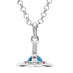 Vivi ketting hanglank ketting dames sieraden luxe ontwerper fijn vakmanschap klassieke driedimensionale glazen ketting ketting hoge kwaliteit