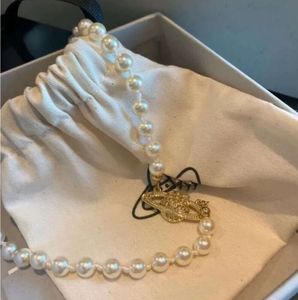Viviane Westwood ketting vrouwen ontwerper gouden sieraden vrouw kettingen klaver zilveren cubaanse linkketen choker dames luxe klassieke roestvrijstalen hanger 1115es