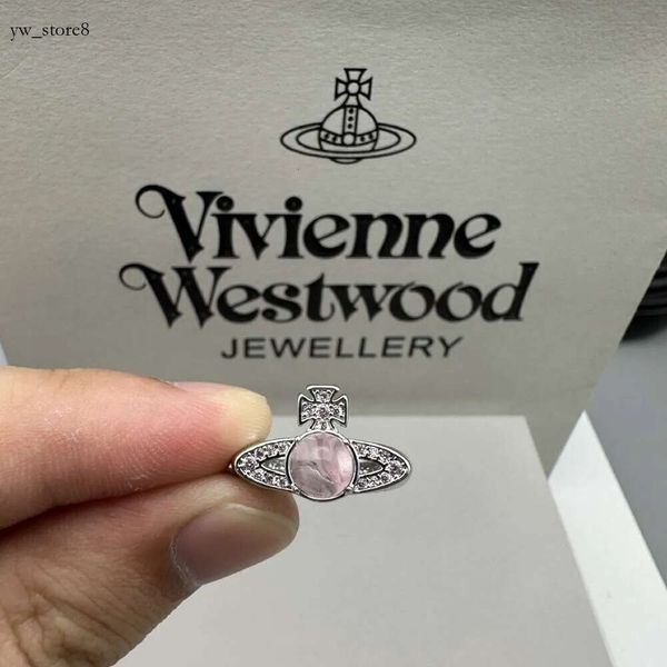 Viviane Westwood Rimg Designer Ring Bijoux pour femmes Westwood Ring The Western Empress Dowagers Line Loukong Saturn Gold Viviane Westwood Ring 7588