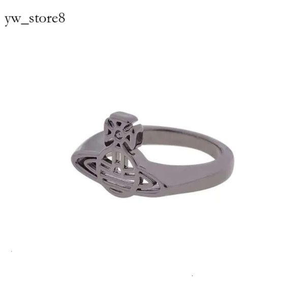 Viviane Westwood Rimg Designer Ring Bijoux pour femmes Westwood Ring The Western Empress Dowagers Line Loukong Saturn Gold Viviane Westwood Ring 7834