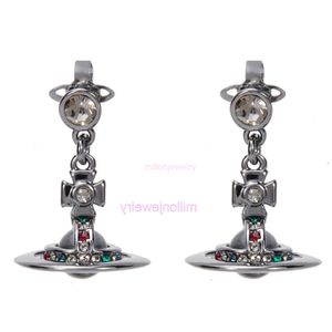 Pendientes de pendientes de Vivianeism Westwoodism Pearl Saturno Pendientes N1LM