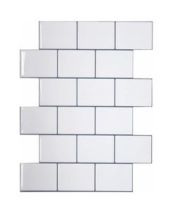 Vivitiles carreaux plus épais se peler et bâton de carreaux de mur premium bâton sur carreaux de cuisine dosseret 5 pièces pack 2110216211896