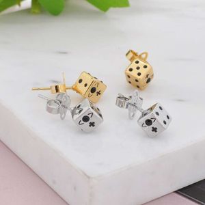 Designer Viviane Westwood Jewelry New Western Empress Western Dowager Vivian Di Dice Saturne Oreadings Simple and Fashionable 3D Square Planet Diamond Boucles d'oreilles