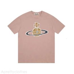 Viviennes Westwood Clothing Designer T Shirt Brand T -shirt Weatshirt Men Dames Zomerbrieven Katoen Viviennes Westwood Bag T -shirt Jersey Kwaliteit Top 600