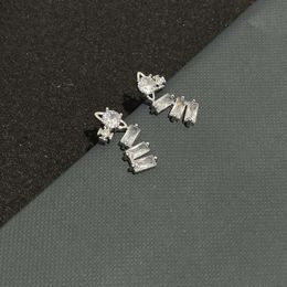 Viviennes Westwoods Collection Fashionable Mini driedimensionale planeet volledige diamanten zoete oorbellen oorbellen vrouwen