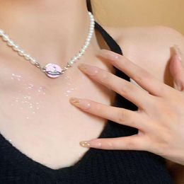 Viviennes Westwoods Dongju Saturn Collier de perles Émail Émail Palace Collar