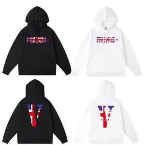 Vlone New Men's Sweatshirts Classic Casual Hoodie Fashion Trend for Men and Women O-Leck Sweat à capuche à manches longues à manches à manches longues DM VL141