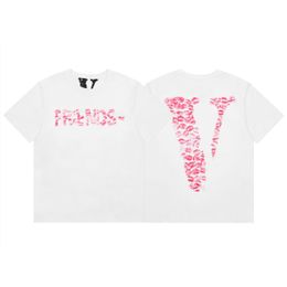 VLONE Tshirt Nouvelle Marque coton lycra tissu Hommes et Femmes O-cou imprimé chemises Coton Tee Casual Manches Courtes Classique Mode Tendance pour Hommes chemise 6219