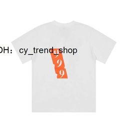 Vloness Designer T -shirt Life Hip Hop Orange 999 Print T Shirts Miami Pop Guerrilla Shop Limited Mens Shirt Backing 11