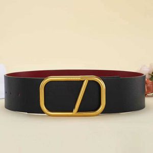 VLT – ceinture avec boucle lisse de 7cm pour femmes, à la mode, grande et ceinturée, 240115