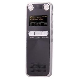 Enregistreur vocal numérique professionnel VM103 LCD 8 Go avec lecteur MP3 VOR (noir) livraison gratuite