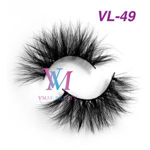 VMAE Siberië nertsen haarbont make-up sexy 22mm 25mm zachte dikke natuurlijke lange pluizige crisscross volledige strip 3D 5D nert wimper extensie