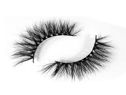 VMAE suministro real 3D Mink Eyelash Custom Natural Private Label Full Strip Las pestañas de 15 mm de largo Láusas de visón Fluffy