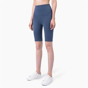 Vnazvnasi vrouw hoge taille energie yoga shorts naadloze hipup strakke elastische sport shortpants zomer gym fitness leggings 220527