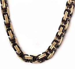 Vnox – collier Long de 60cm pour hommes, chaîne de motard en métal en acier inoxydable de 8MM, bijoux de fête lourds