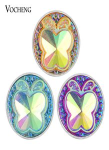 Vocheng Noosa 18mm 5 couleurs acrylique mignon papillon bouton pression bijoux interchangeables Vn7114520944