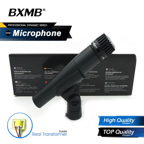 Changeurs de voix SM57LC Microphone filaire professionnel de haute qualité micro dynamique légendaire SM57 pour la Performance des instruments de Percussion en direct 231007