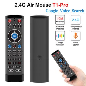 2.4G Wireless Remote Control Voice Controller Keyboard Air Mouse for Android Smart TV Box Projector Google Player LG Sony