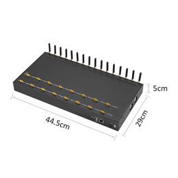 Voip en SMS 2G 3G 4G 16-16 4G 16 poorten 16 slots imei verandering anti-block sms gateway gsms gateway