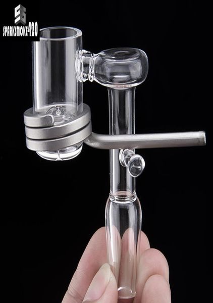 Banger de cuarzo eléctrico sin hogar con núcleo volcánico, clavo de 9 mm de espesor, diámetro exterior de 195 mm para bobina de calentamiento de 20 mm, junta de 14 mm y 18 mm Dab 6788623847