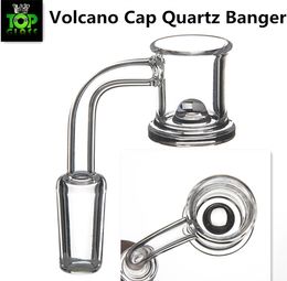 Quartz Banger Dikke Bodem Platte Top Afgeschuinde Rand Banger Od: 25mm XL Quartz Past Carrb Cap Betere Mannelijke Vrouwelijke 10mm 14mm 18mm Joint