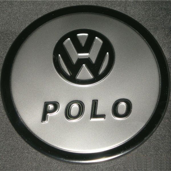 Volkswagen Vw Polo En Acier Inoxydable Carburant/Gaz/Huile Couvercle Du Réservoir Couvercle Du Réservoir Garniture pour 2009- 2011 Vw Polo Car Styling Accessoires