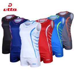 Volleyball Etto Professional Volleyball Team Suits pour femmes Jersey sans manches sèches rapides