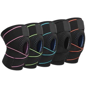 Volleyball genou Pads Sports Brassers Plus Taille Knepads Joint Silicone Joint Honeycombe Coussin Coussin Coussin En plein air Basketball Soccer Alpinisme